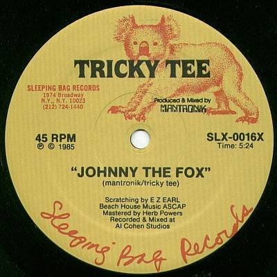 Tricky Tee - Johnny The Fox (12")