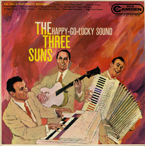 The Three Suns - The Happy-Go-Lucky Sound - RCA Camden - CAL 454 - LP, Comp, Mono 984941699