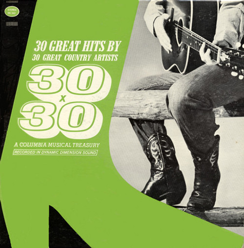 Various - 30 Great Hits By 30 Great Country Artists (30x30) (LP, Comp)