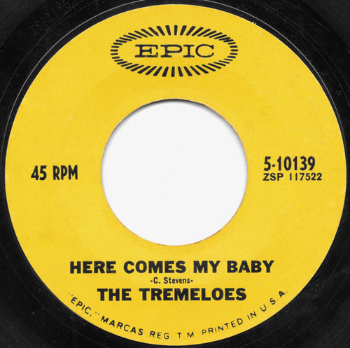 The Tremeloes - Here Comes My Baby / Gentleman Of Pleasure - Epic - 5-10139 - 7", Single, Styrene, San 996959128