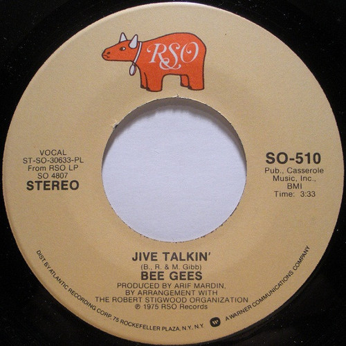 Bee Gees - Jive Talkin' (7", Single, PL)
