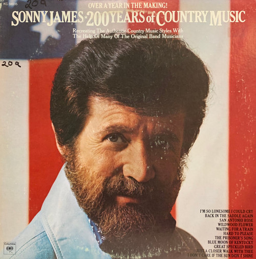 Sonny James - 200 Years Of Country Music - Columbia - KC 34035 - LP 999586405