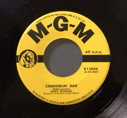 Debbie Reynolds - Canoodlin' Rag / The Tender Trap (7")