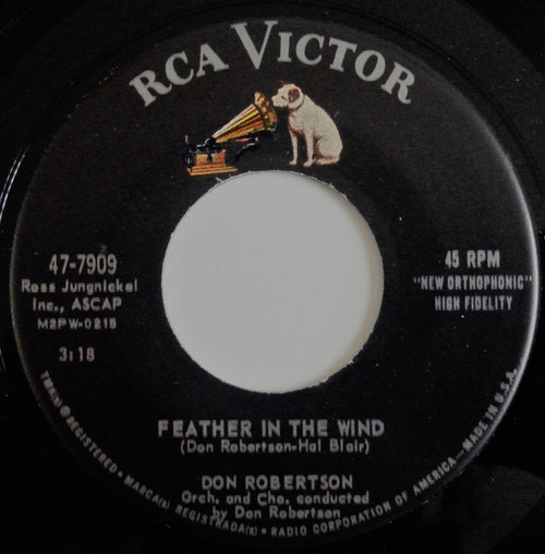 Don Robertson (2) - Feather In The Wind / Tennessee Waltz (7")