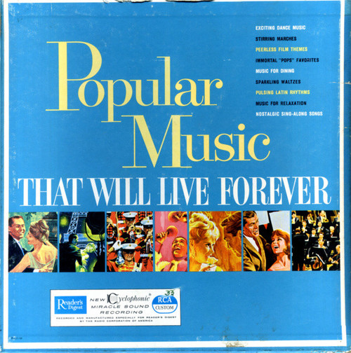 Various - Popular Music That Will Live Forever (10xLP, Mono + Box, Comp)