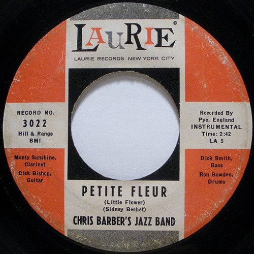 Chris Barber's Jazz Band - Petite Fleur (Little Flower) - Laurie Records - 3022 - 7", Single 1002398105