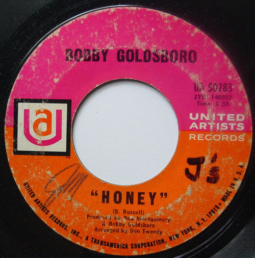 Bobby Goldsboro - Honey (7", Single, RP, Ter)