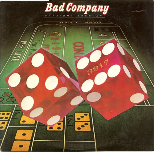 Bad Company (3) - Straight Shooter (LP, Album, RE, PR-)