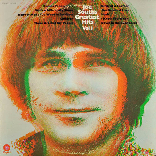 Joe South - Joe South's Greatest Hits Vol. I - Capitol Records - ST-450 - LP, Comp 1012999673