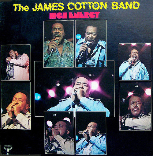 The James Cotton Band - High Energy (LP, Album, Gol)