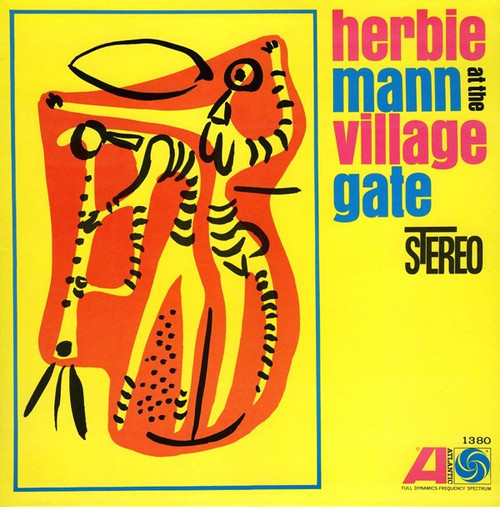 Herbie Mann - Herbie Mann At The Village Gate (LP, Album, RE)