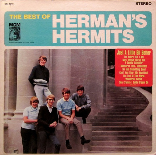 Herman's Hermits - The Best Of Herman's Hermits - MGM Records, MGM Records - SE 4315, SE-4315 - LP, Comp, Gat 1014782887