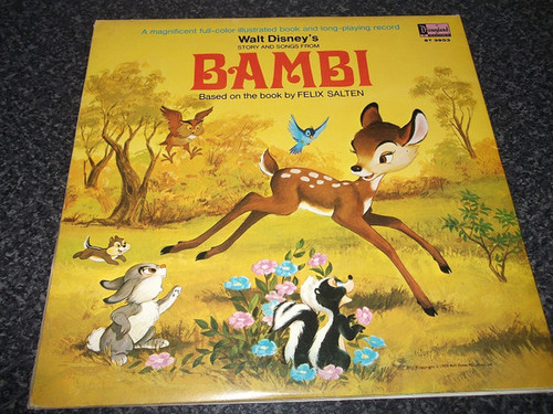 Unknown Artist - Bambi - Walt Disney's Story And Songs From (LP)