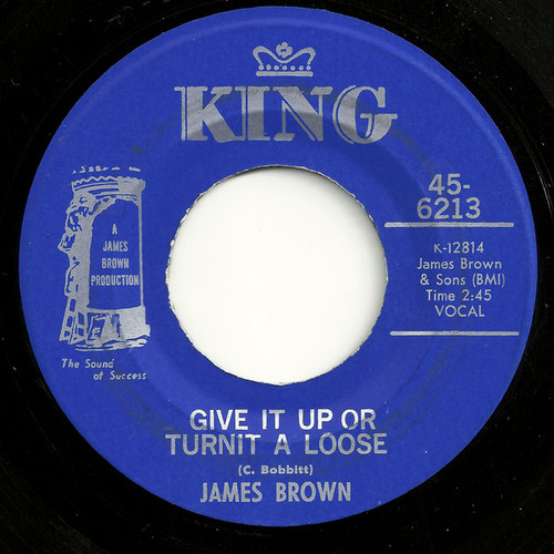 James Brown - Give It Up Or Turnit A Loose (7", Single, Ind)