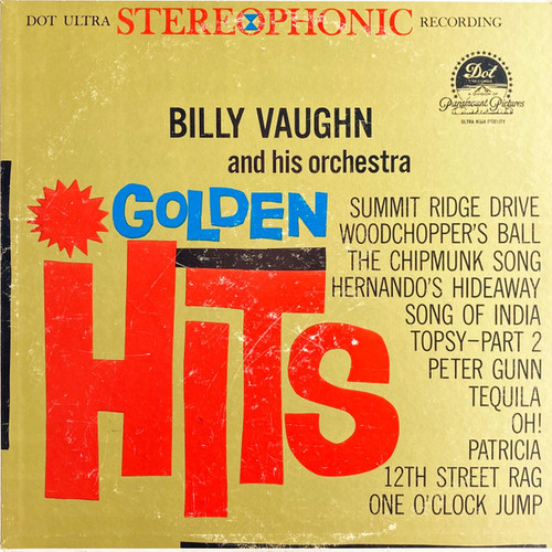 Billy Vaughn And His Orchestra - Golden Hits (LP)