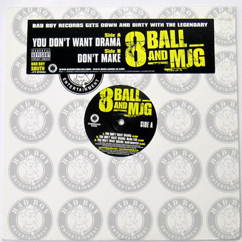 Eightball & M.J.G. - You Don't Want Drama - Universal Records - UNIR 21190-1 - 12", Promo 1018520500