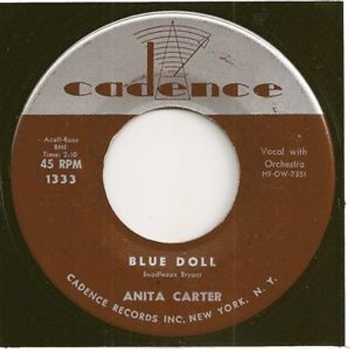 Anita Carter - Blue Doll / Go Away Johnny (7", Single)