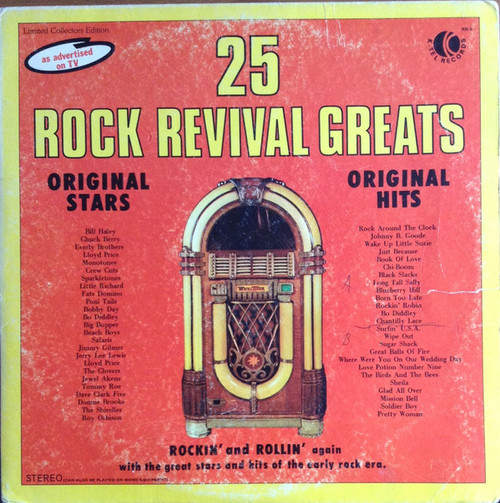 Various - 25 Rock Revival Greats (LP, Comp)