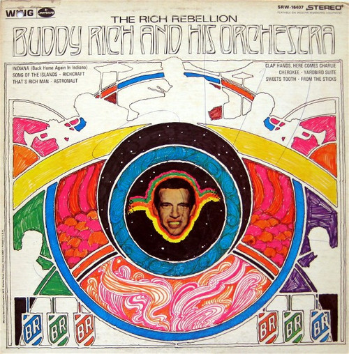 Buddy Rich And His Orchestra - The Rich Rebellion (LP, Album)