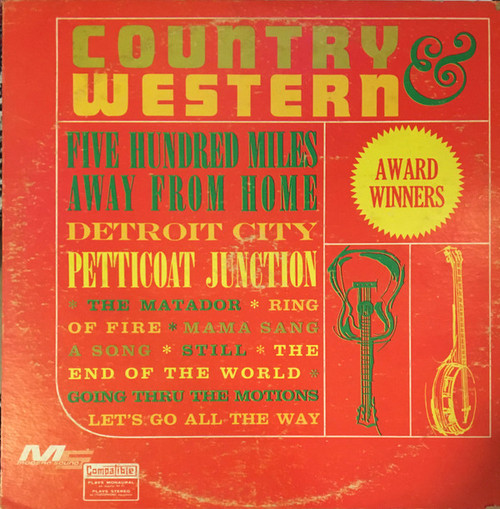 Various - Country And Western Award Winners (LP, Album, Comp)
