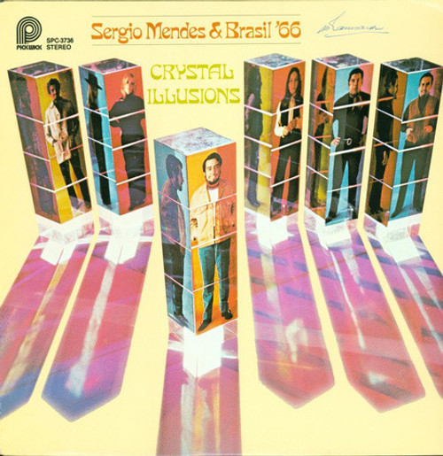 Sérgio Mendes & Brasil '66 - Crystal Illusions (LP, Album, RE)