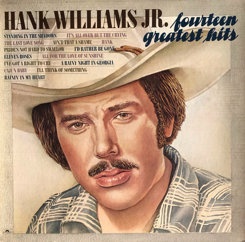 Hank Williams Jr. - Fourteen Greatest Hits (LP, Comp, RE)