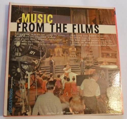 The Hollywood Orchestra - Music From The Films (LP, Comp)
