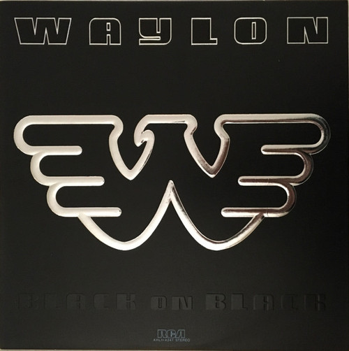 Waylon* - Black On Black (LP, Album, Cus)