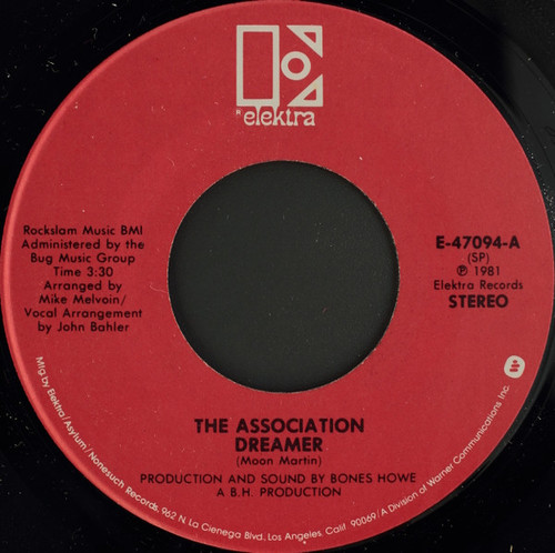 The Association (2) - Dreamer (7", Single)