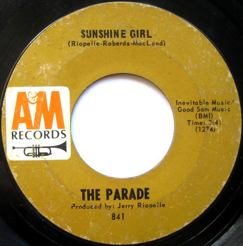 The Parade (2) - Sunshine Girl / This Old Melody (7", Single, Styrene, Ter)