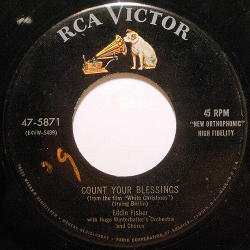 Eddie Fisher - Count Your Blessings / Fanny (7", Single)