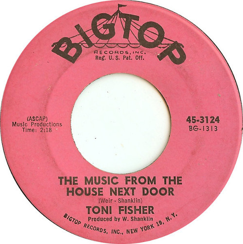Toni Fisher - The Music From The House Next Door (7", Single, MGM)