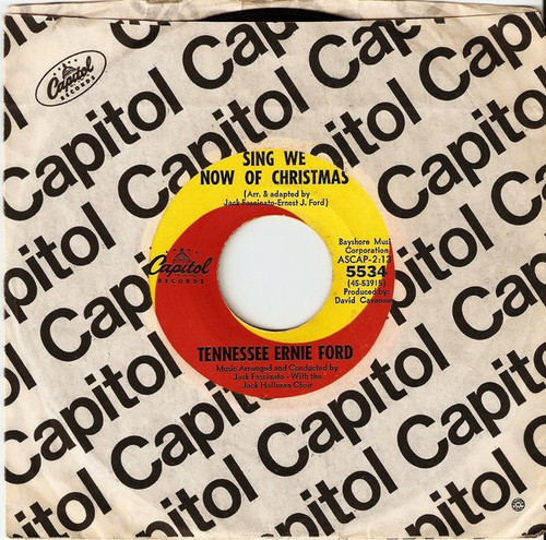 Tennessee Ernie Ford - Sing We Now Of Christmas / Little Drummer Boy - Capitol Records - 5534 - 7", Single 1028237321