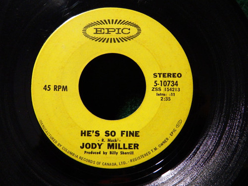 Jody Miller - He's So Fine (7", Single)