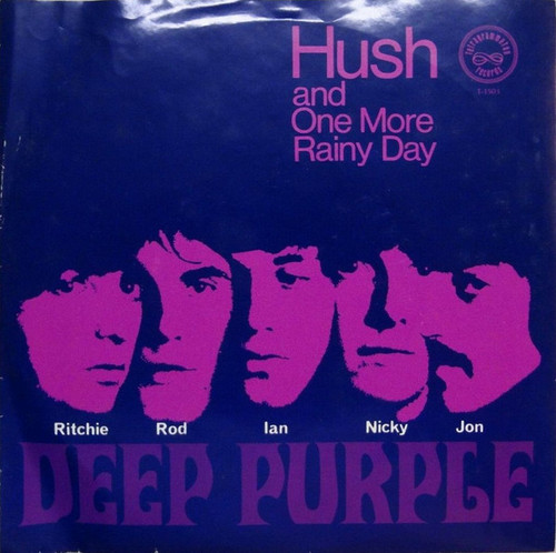 Deep Purple - Hush (7", Single, Styrene, Ter)