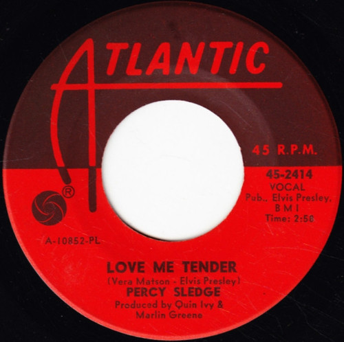 Percy Sledge - Love Me Tender / What Am I Living For (7")