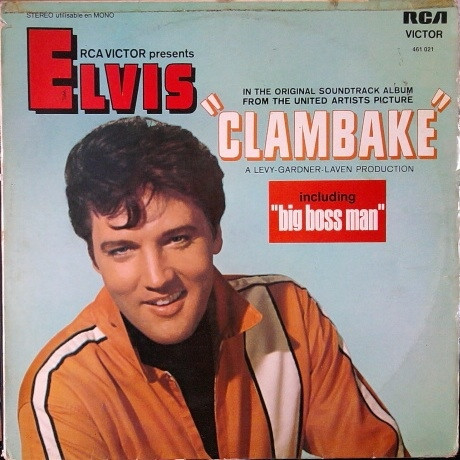 Elvis* - Clambake (LP, Album, RE)