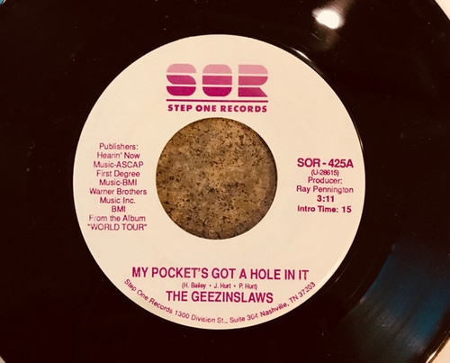 The Geezinslaws - My Pocket's Got A Hole In It (7", Single)
