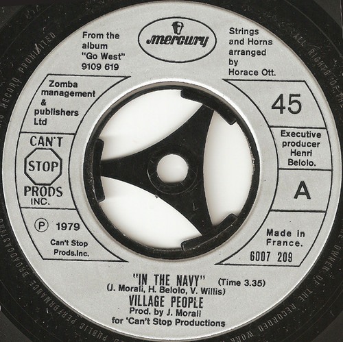 Village People - In The Navy (7", Single, Lar)