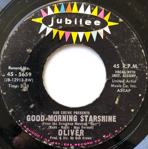Oliver (6) - Good Morning Starshine / Can't You See (7", Single)