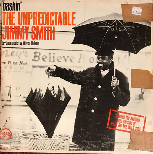 Jimmy Smith - Bashin' The Unpredictable Jimmy Smith (LP, Album, Mono, Club, RE)