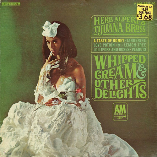 Herb Alpert's Tijuana Brass* - Whipped Cream & Other Delights (LP, Album, Pit)