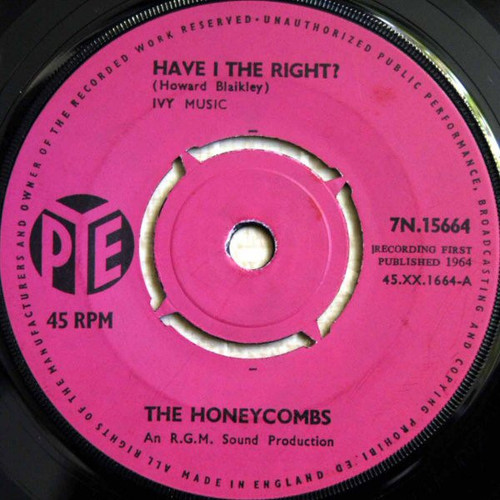 The Honeycombs - Have I The Right? (7", Single, Pus)