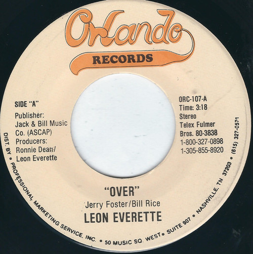 Leon Everette - Over (7")