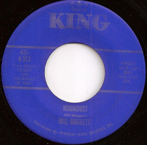 Bill Doggett - Moondust / The Nearness Of You (7", Single, Blu)
