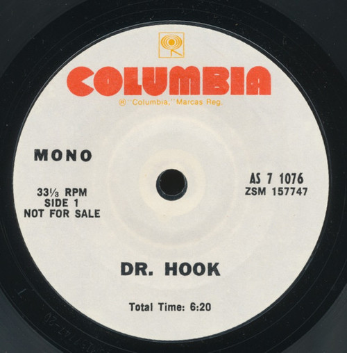 Dr. Hook - A One Sided Interview (7", S/Sided, Mono, Promo, Styrene)