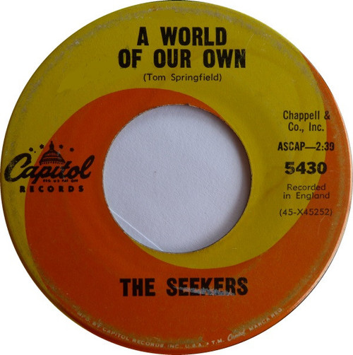 The Seekers - A World Of Our Own (7", Single, Los)