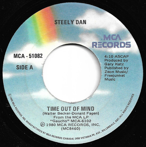 Steely Dan - Time Out Of Mind / Bodhisattva (7")