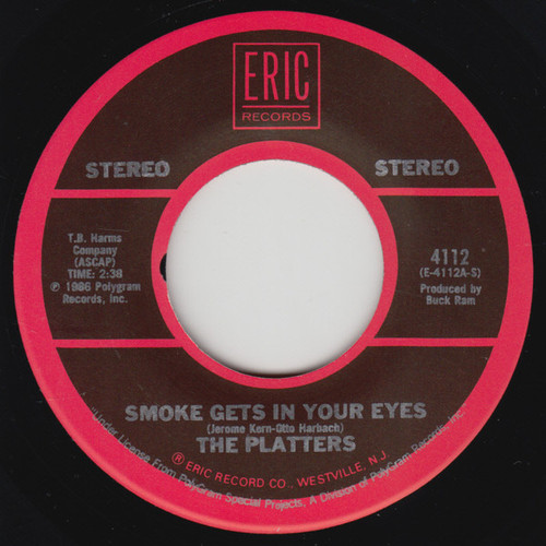The Platters - Smoke Gets In Your Eyes / Harbor Lights (7")