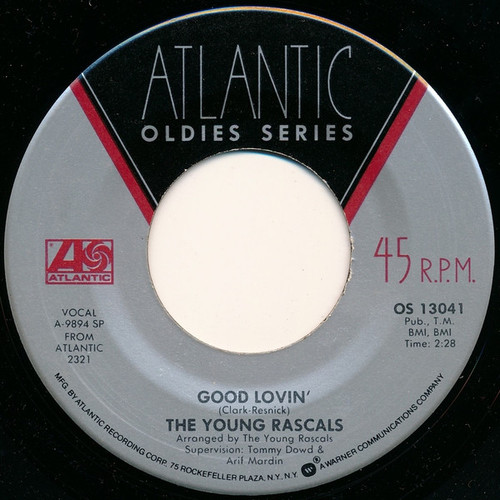 The Young Rascals - Good Lovin' / A Girl Like You (7", Single)